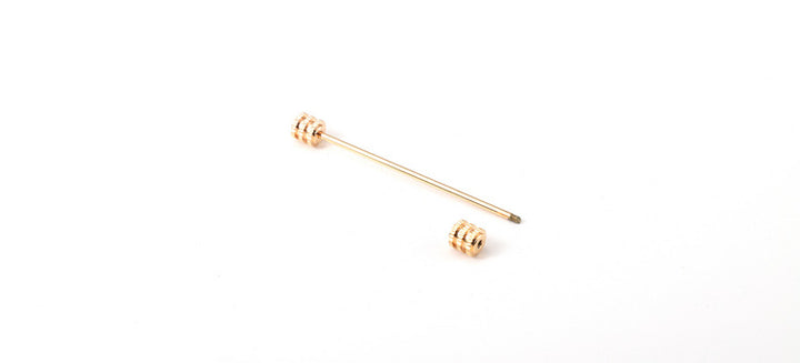 Metal Garment Accessories Shirt Collar Pins For Men