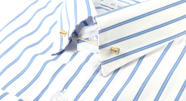 Metal Garment Accessories Shirt Collar Pins For Men