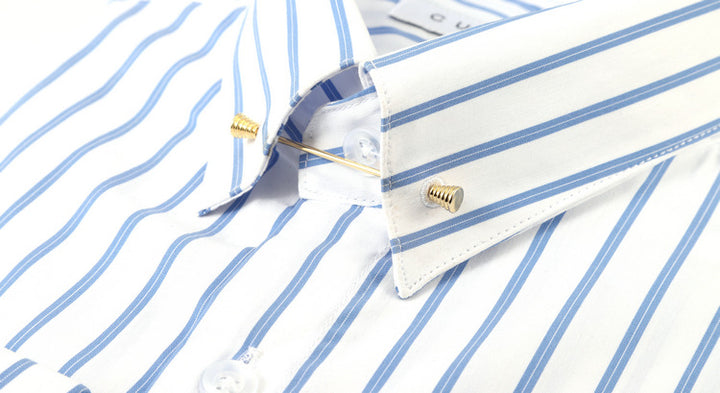 Metal Garment Accessories Shirt Collar Pins For Men