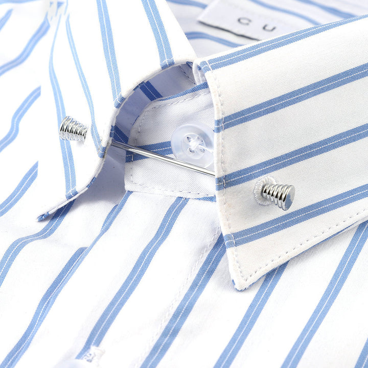 Metal Garment Accessories Shirt Collar Pins For Men