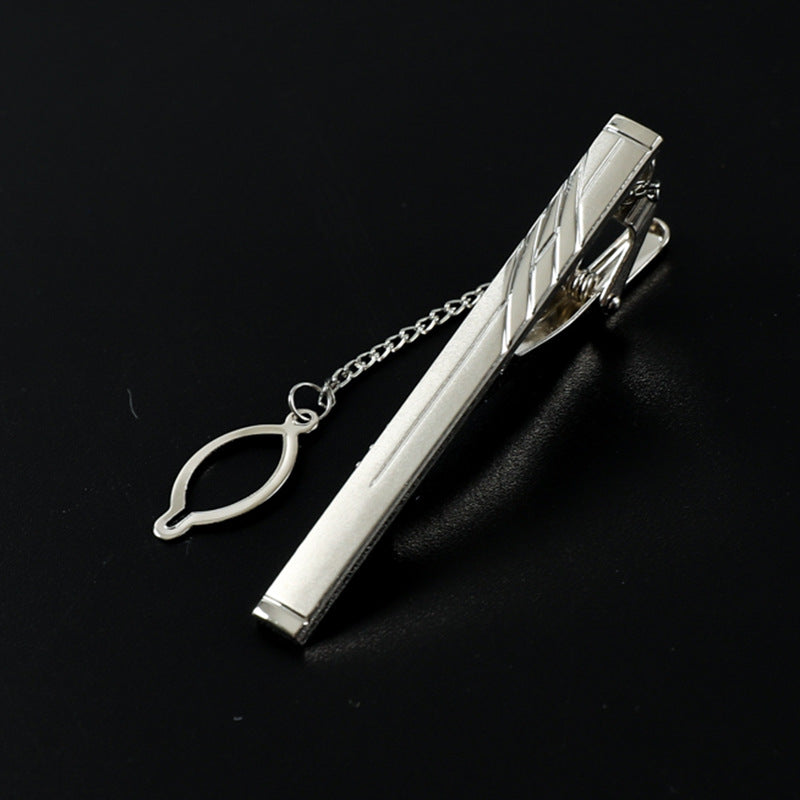 Tie Clip for Men Wedding Business Formal Necktie Tie Clasp Gentleman Necktie Bar Tie Pin