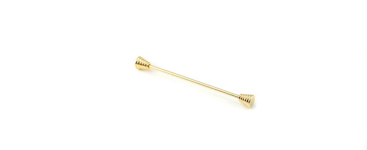 Metal Garment Accessories Shirt Collar Pins For Men