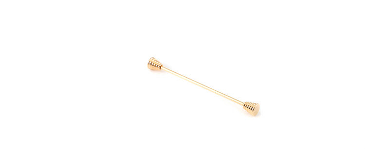 Metal Garment Accessories Shirt Collar Pins For Men